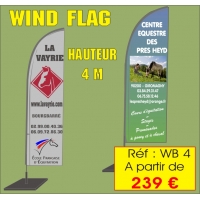 Réf. WB4 - Wind Flag – 4 M